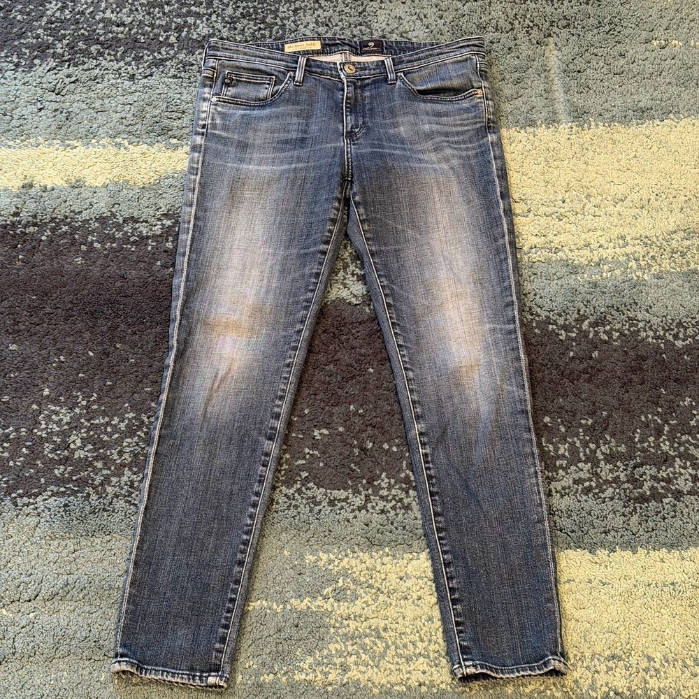 AG Adriano Goldschmied The Stevie Ankle Slim Straight Leg Jeans Women's 30R USA